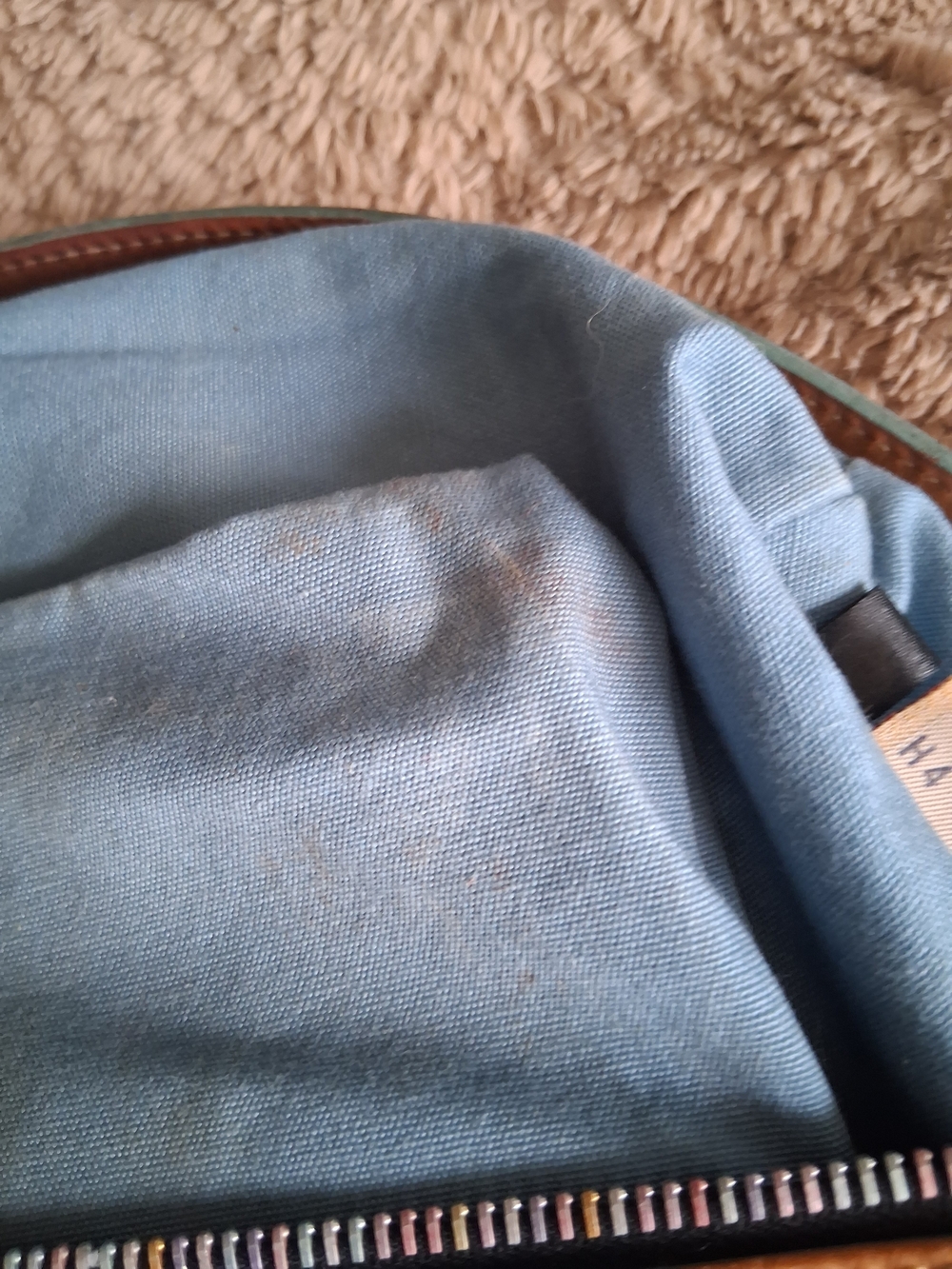 Dooney & Bourke Brown Logo Shoulder Bag with Tan Trim and Chain Detail - Picture 15 of 16